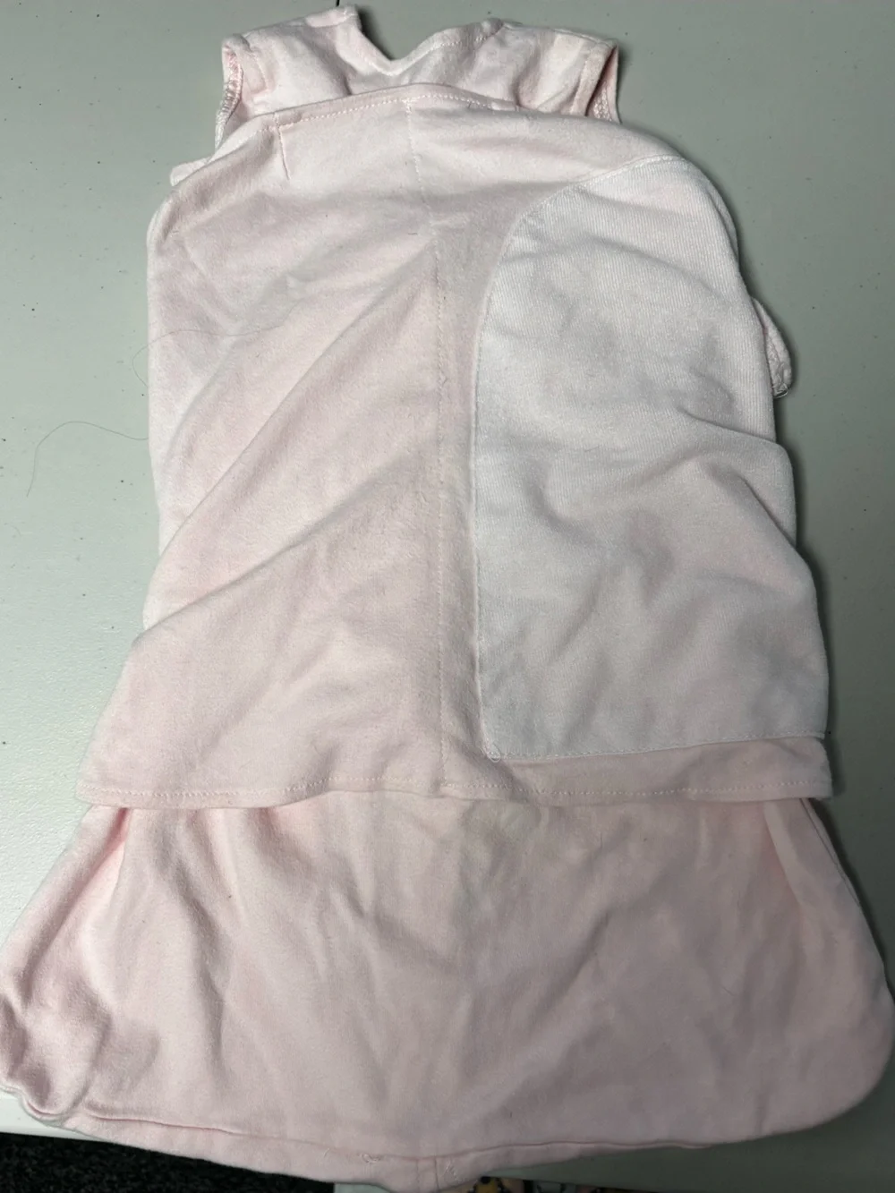 HALO Newborn Pink Sleep Sack Swaddle with Embroidered Moon and Stars